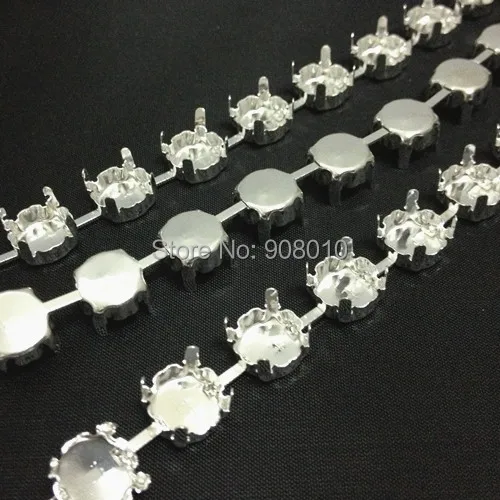 

ss28,ss38,ss45 Silver/Brass Color Cup claws,empty cup chains 38ss,28ss,45ss raw brass metal cup