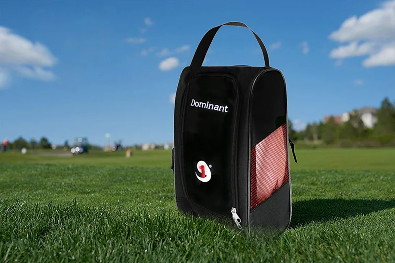 Мини Портативная сумка для обуви для гольфа, нейлоновая сумка-переноска, держатель для мяча для гольфа, легкая дышащая сетчатая сумка, сумка-Тройник, спортивные аксессуары