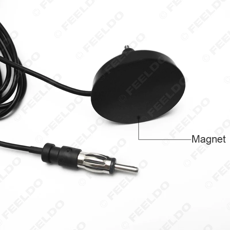 FEELDO Car Universal Magnetic Base Roof Mount Radio AM//FM Aerial Antenna