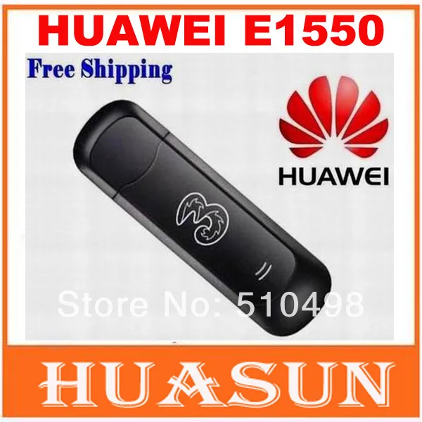Бесплатная доставка разблокированный Huawei E1550 WCDMA 3G/2G usb Беспроводной модем HSDPA EDGE