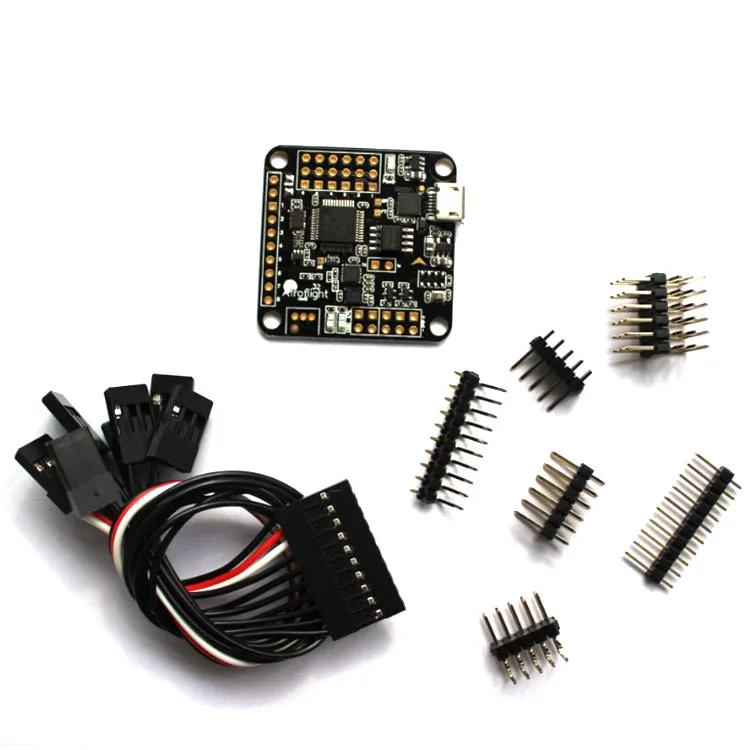 Naze 32 Naze32 6 DOF F с маг и Баро датчиком Rev6 черные прямые боковые шпильки + чехол для