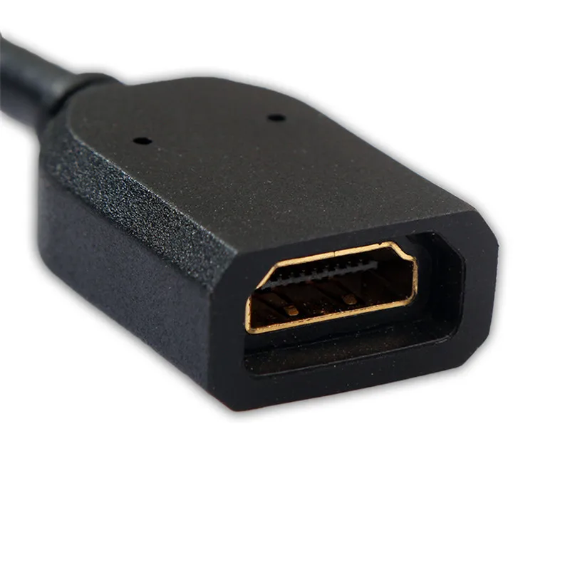 DOITOP регулируемое вращение HDMI мужчин и женщин Поворотный адаптер конвертер для Google Chromecast Miracast 11 см HDMI удлинитель