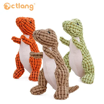 

Chew Toys Dog Puppy Plush Toys Pet Puppy Chew Plush Sound Dinosaur Dumb Pet Toys cachorro toys