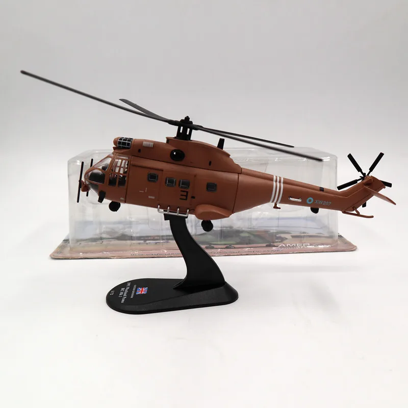 

Amercom 1:72 1991 Westland Puma HC MK 1 Helicopter Toys car Diecast Model Helicopter
