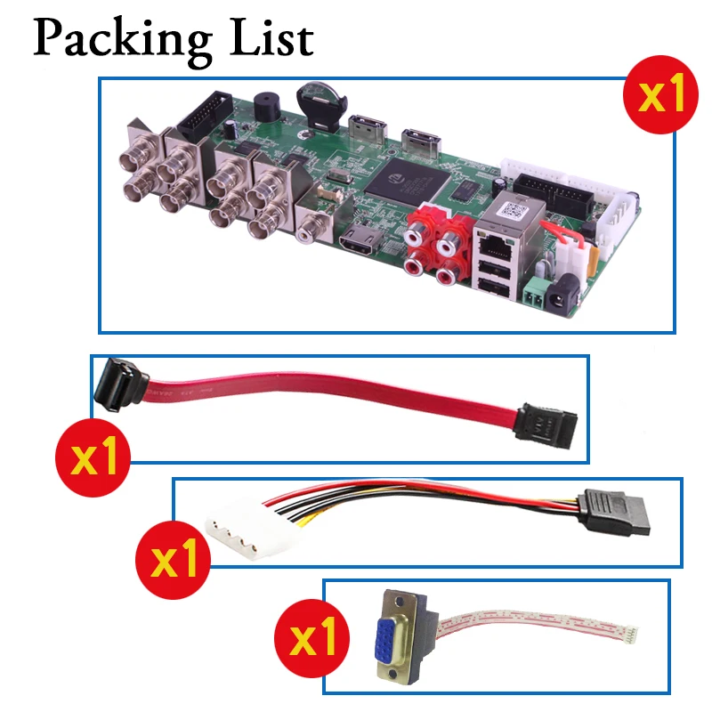 packing list