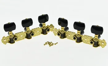 

Gold Short Spec Classical Guitar Tuners Classic Tuning Keys Pegs Machine Heads