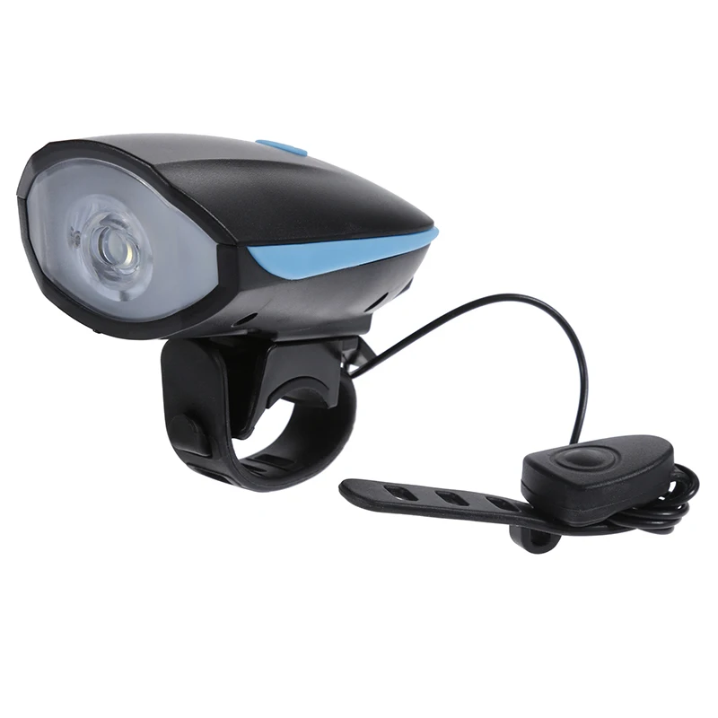 Zacro Bicycle Bell USB Charging Flashlight Bike Horn Light Headlight Cycling Multifunction Ultra Bright Electric 120db Horn Bell