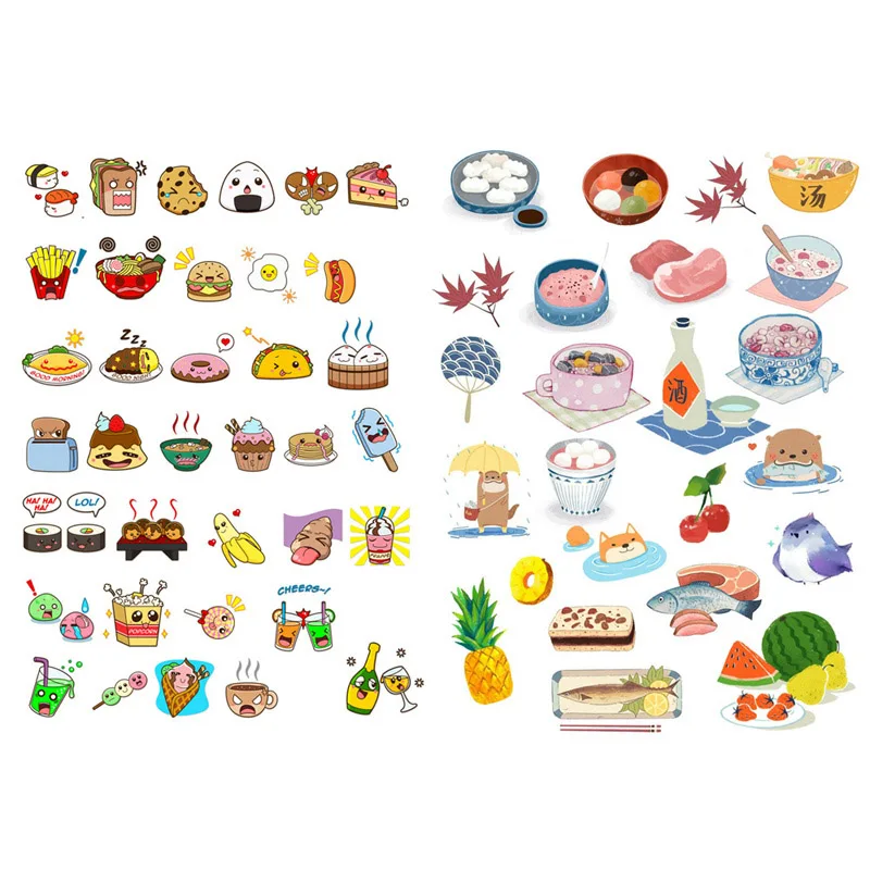 1 pcs   ä kawaii  Ϳ Ʈ ġ ũ ǰ ÷ ƼĿ б 繫 