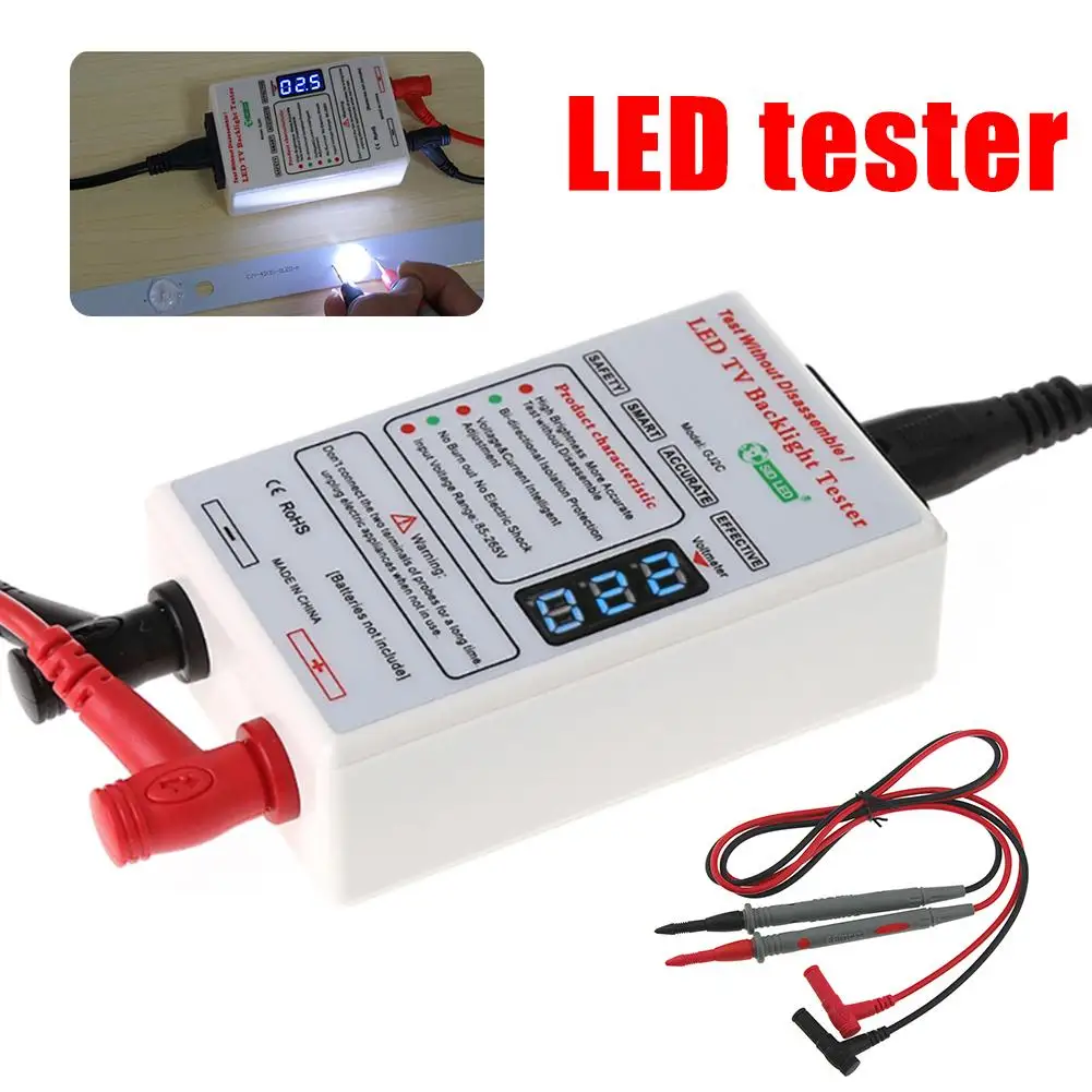 

0-330V Smart-Fit Voltage Test LED Backlight Tester Tool Screen LED LCD TV Backlight Tester Meter Tool Lamp Bead Light Board Test