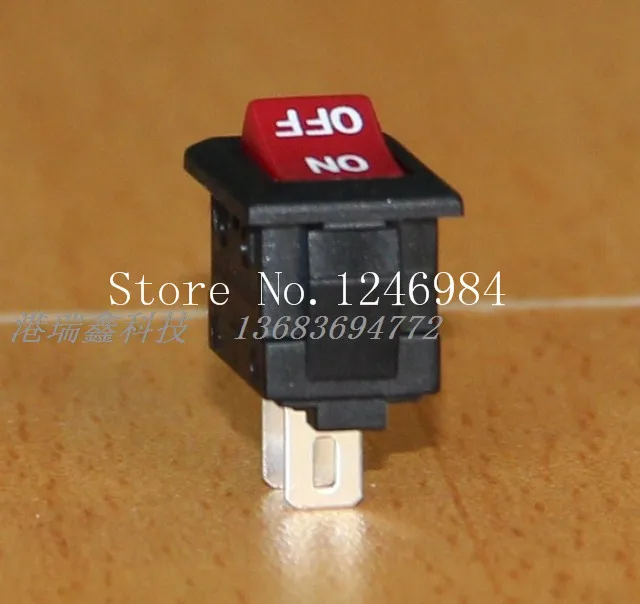 

[SA]Ultra-small power switch Taiwan bright red rocker switch group LIGHT ON-OFF mini rocker switch MRA--100PCS/LOT