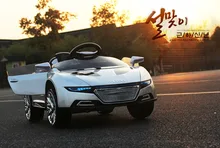 Big stock! 2015 New Arrival Children Auti dual-drive two-door electric ride on car with remote controller