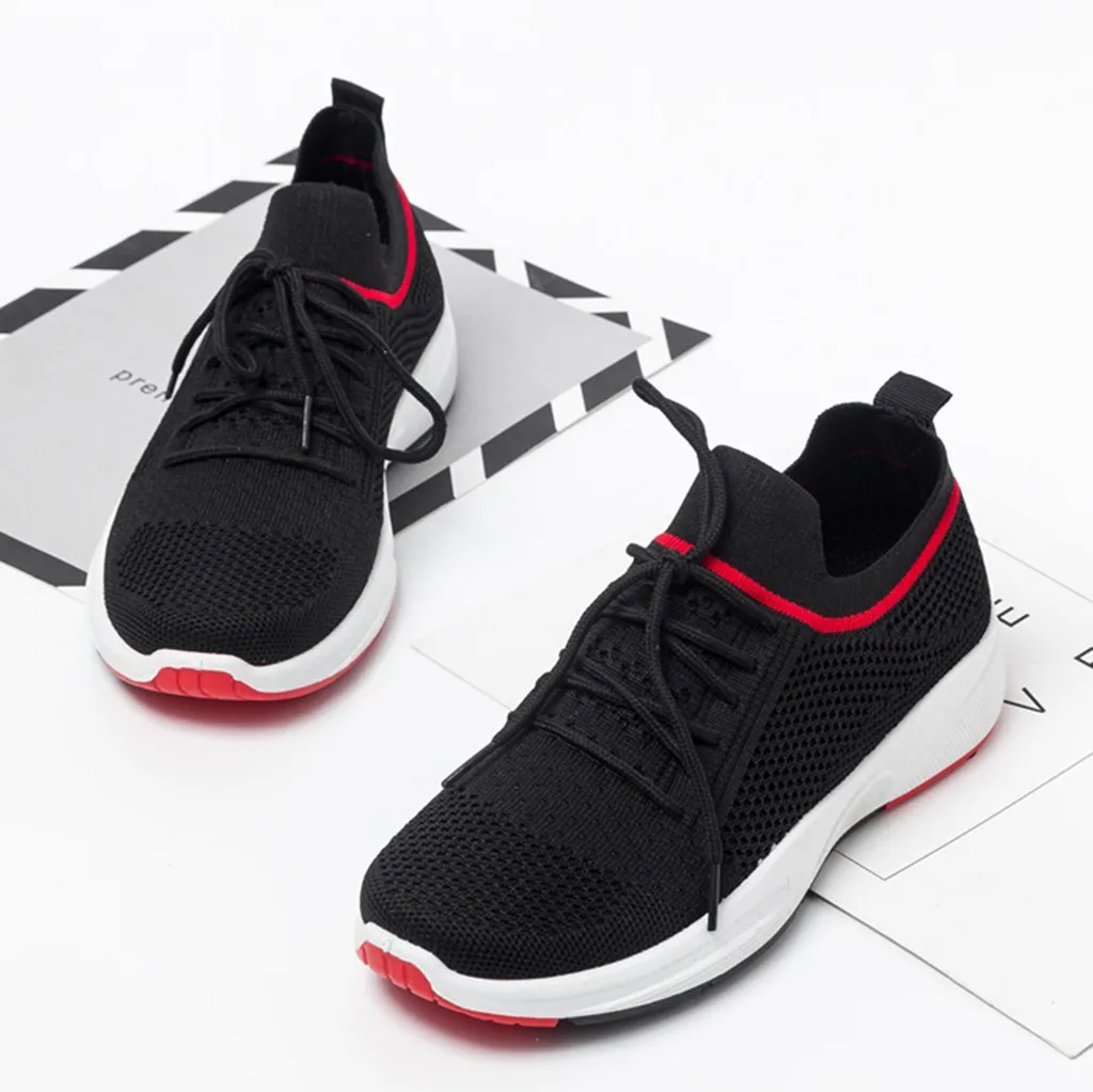 

SAGACE Shoes Leisure Women's Solid Color Mesh Outdoor Sports Comfortable Shoes Runing Breathable Shoes Sneakers Dropship May28