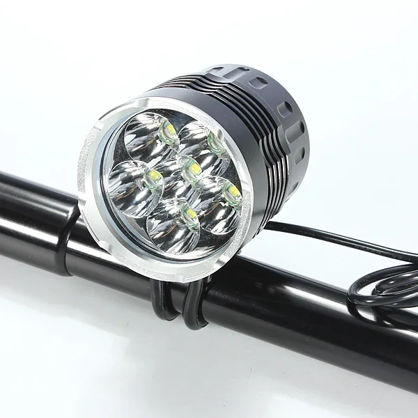 

6x XM-L T6 LED 8400lm Bike Bicycle LED HeadLight HeadLamp 5 Mode Camping fishing lamp BG44