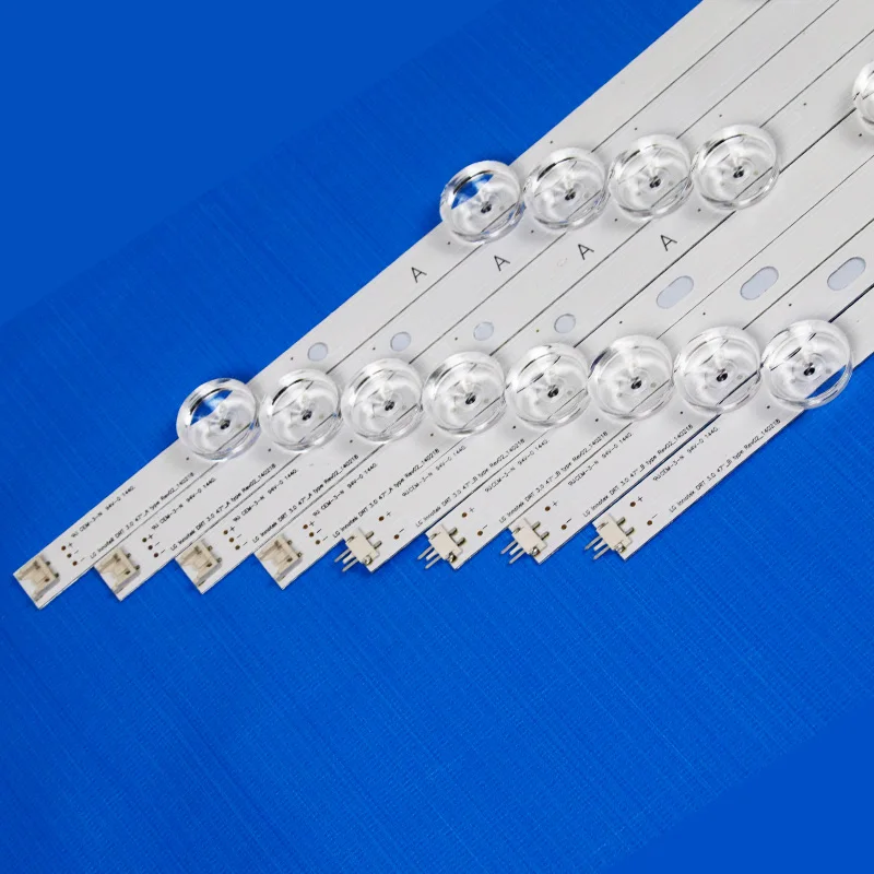 8 Piece/Set LED Backlight Strip For LG 47LB5610 47LB5600 LG47LB5610 47 inchs TV Backlight LED Bands Bars Lamps Aluminum