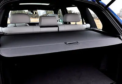 

Black Rear Boot Trunk Security Shield Cargo Cover For BMW X5 2014-2015 F15