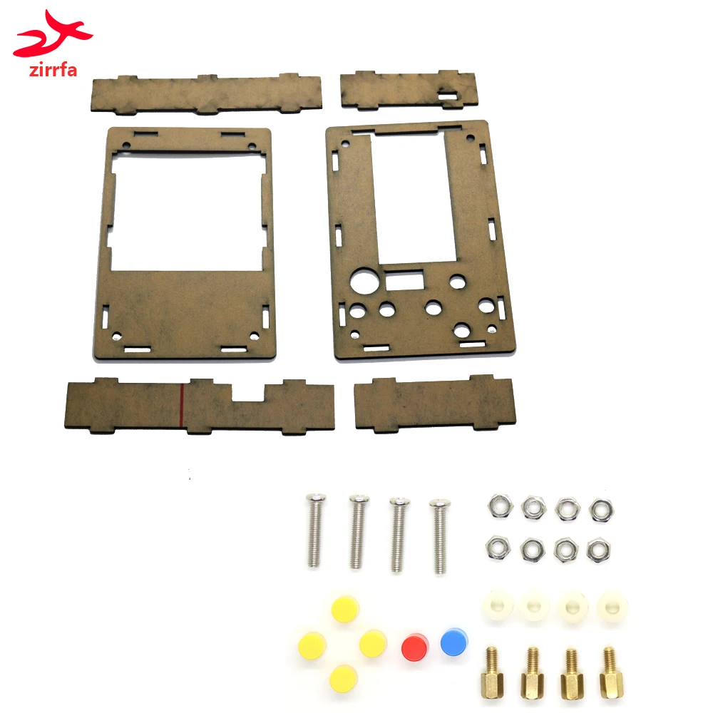 font b Electronic b font DIY Kit 8x16 Dot matrix game machine Acrylic note box
