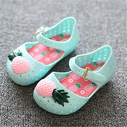 Kealux Новые Детские ананас узор летняя обувь для мальчиков и девочек милые сандалии для Для детей, на лето обувь