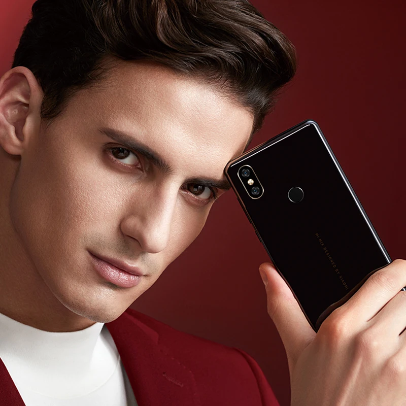 Глобальная ПЗУ Xiaomi mi x 2S 6GB 128GB Snapdragon 845 Octa Core Face ID NFC 5 99 "12 МП Двойная камера
