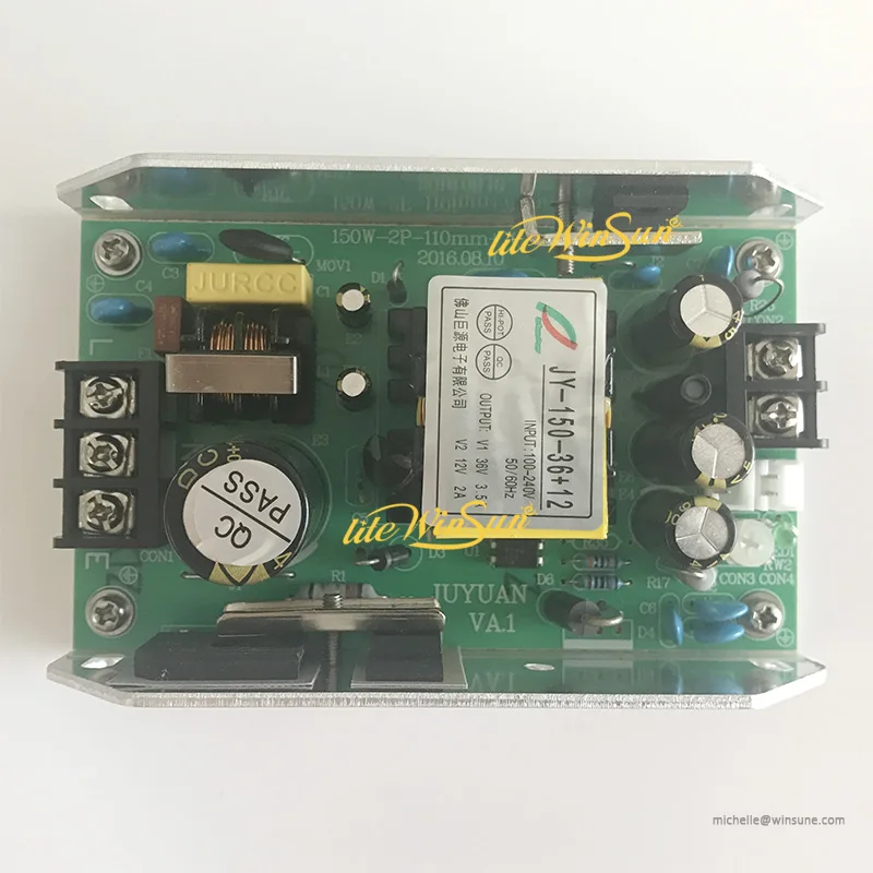 150W Power Supply Board Output DC 36V 12V 54X3W 24X3W 18X3W LED Par Stage Light Switch Board