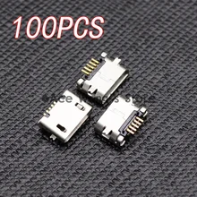 100 шт./лот Micro USB 5 P, 5-Штырьковый Micro USB разъем, 5 крепеж; микро-usb разъем зарядный разъем(A20