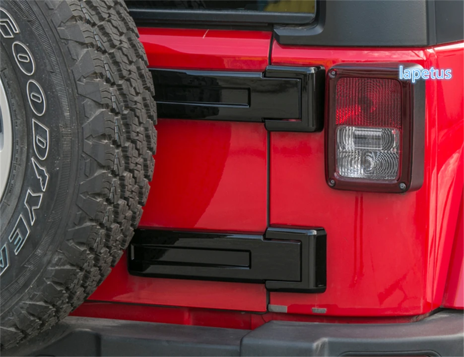 Lapetus Rear Door Spare Tire Tailgate Carrier Hinge Decoration Frame