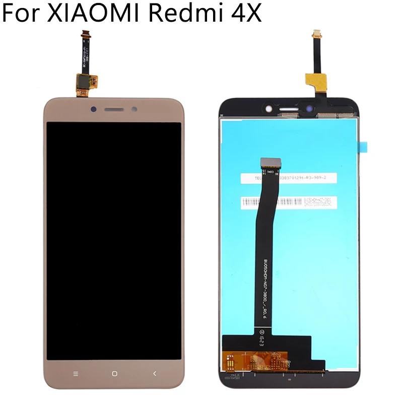 5," ЖК-дисплей+ рамка для Xiaomi Redmi 4X ЖК-дисплей сенсорный экран дигитайзер сборка запасные части разрешение 1280*720