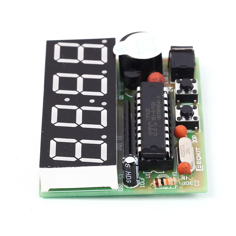 YSZ-4 точные C51 электронные часы 4 бита набор часов DIY Электронный DIY Набор светодиодный дисплей электронные модули DIY часы