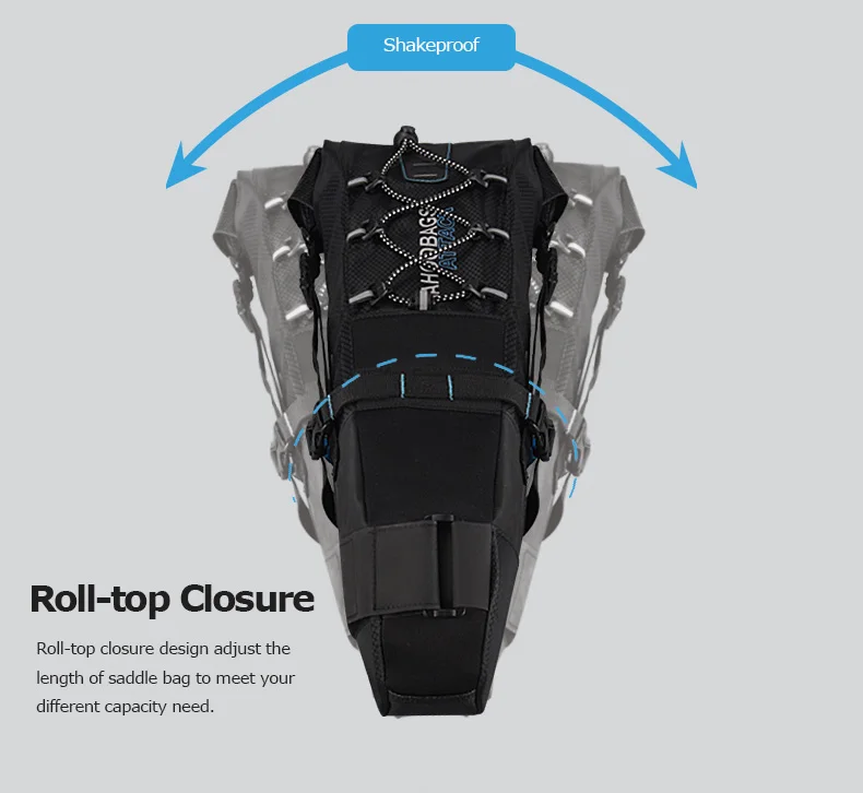 Sahoo 131372-A-SA 7L полный Водонепроницаемый сухой мешок Велоспорт велосипед седло мешок сиденье хвост задний пакет хранения сумка перевозчик горный