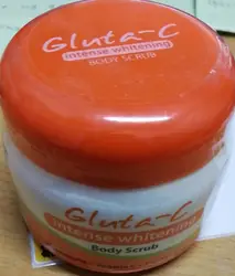 Gluta C интенсивная кожа белый отбеливание Glutathione папайя фермент скраб для тела 120 г