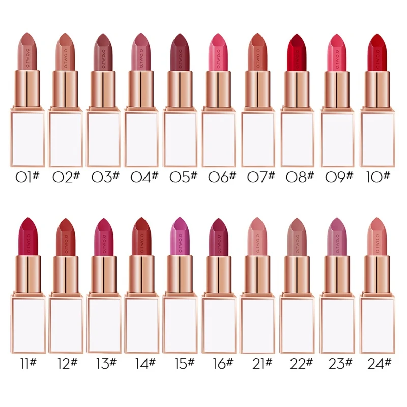 

Long-lasting Lipstick Velvet Matte Moisturizer Lips Makeup Cosmetics Easy to Wear Sexy Lipstick NEW