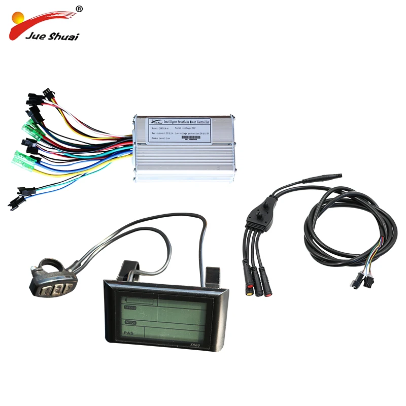 jueshuai e-bike 48v 36v 500w Controller Ebike LCD Display Sine Wave Stable Electric Scooter Controller Electric Bicycle Parts цена jueshuai e-bike 48v 36v 500w Controller Ebike LCD Display Sine Wave Stable Electric Scooter Controller Electric Bicycle Parts цены онлайн