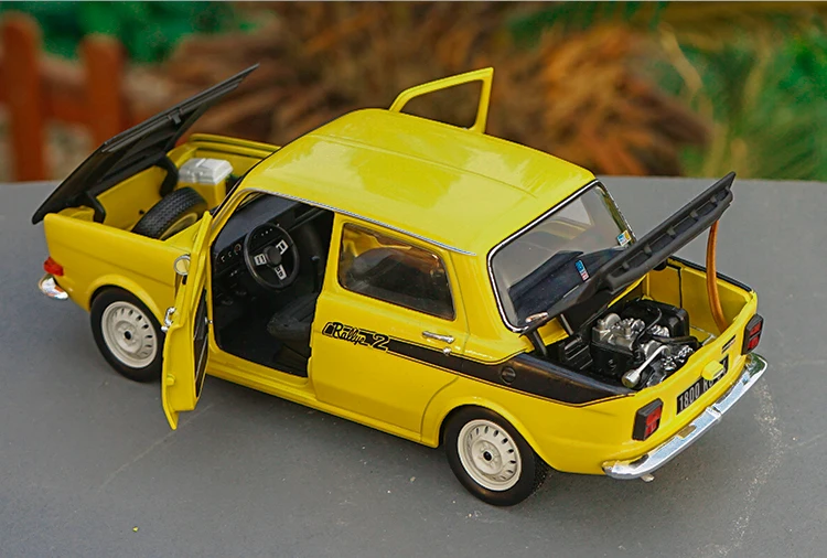 Изысканный подарок 1:18 NOREV Simca модель автомобиля из сплава, высокая имитация литого металла Расширенная Ретро модель автомобиля