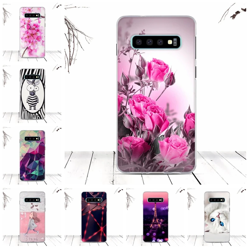 Чехол для Samsung Galaxy S10 чехол Fundas мягкий силиконовый из ТПУ чехлы сумки | Мобильные