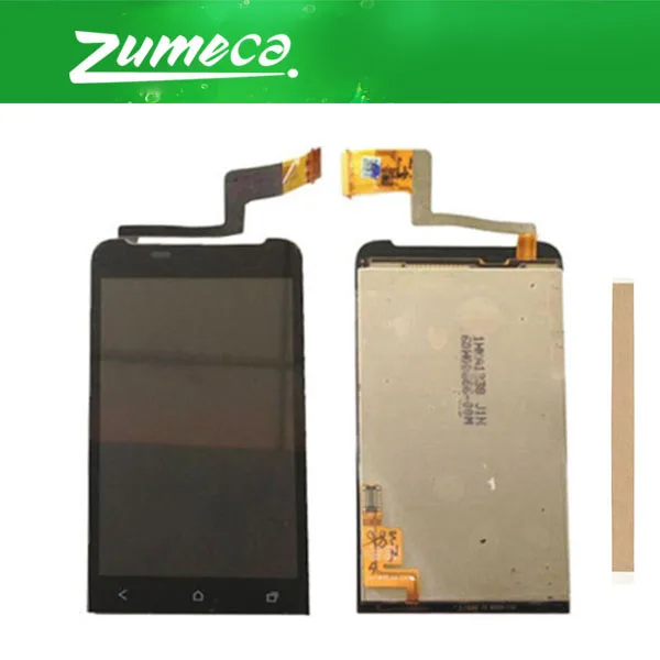 

High Quality 3.7 Inch For HTC ONE V T320e G24 LCD Display Screen+Touch Screen Digitizer Assembly Black Color With Tape