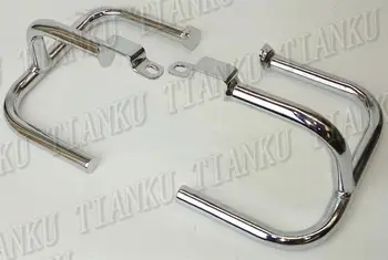 

Chrome Motorcycle Metal Engine Guard Crash Bar For T900 Scrambler 900