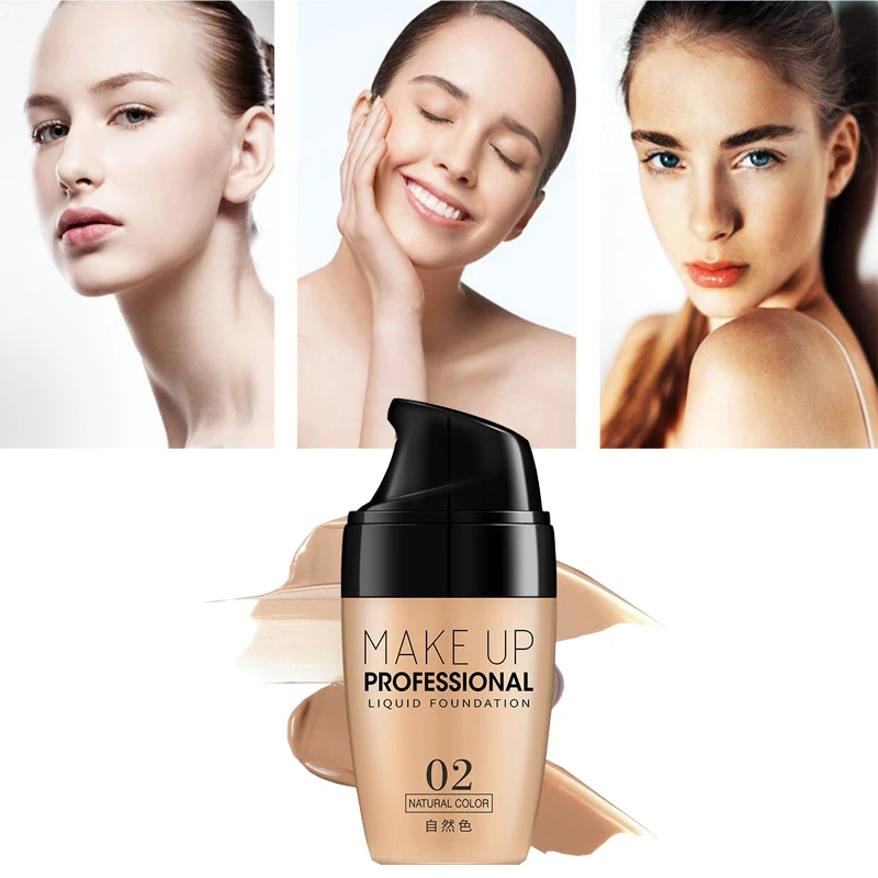 

Face Concealer Cream Foundation Liquid Whitening Makeup Concealer Eye Dark Circles Base Make Up Natural