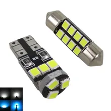 WLJH 7x 2835 SMD Car Interior Lighting Bulb Led Package for Mazda 3 MS3 Sedan 2004 2005 2006 2007 2008 2009 Ice Blue Pure White
