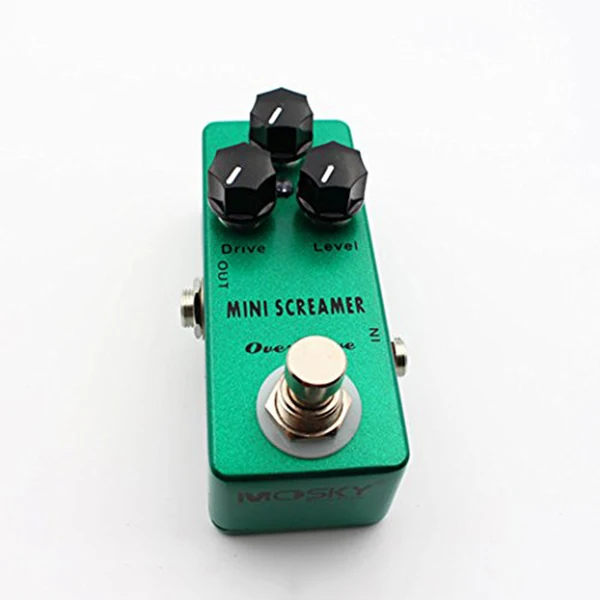Mosky Mini Screamer Overdrive (TS9 Overdrive) Педаль Эффекта мини гитары|Детали и аксессуары для