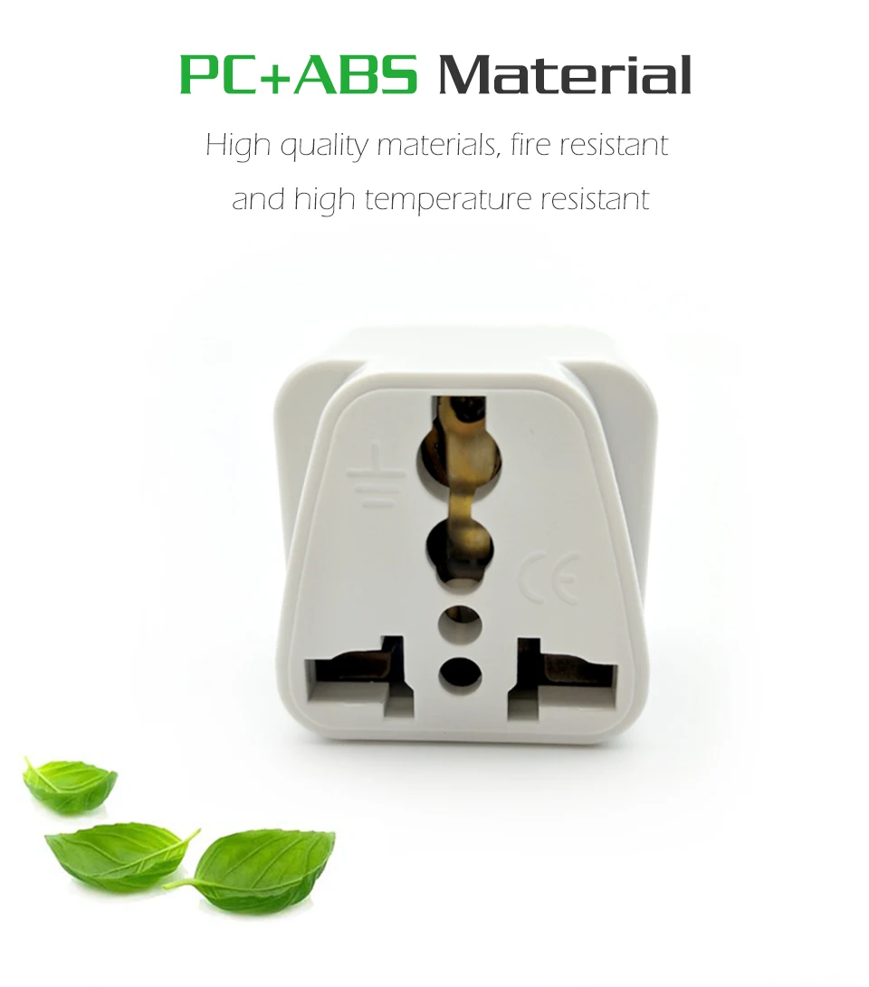 Multifunctional Universal EU US AU to UK Plugs Adapter EUR to UK Electrical  Power Converter Plug 3 Pin Socket Travel Adaptor (10)