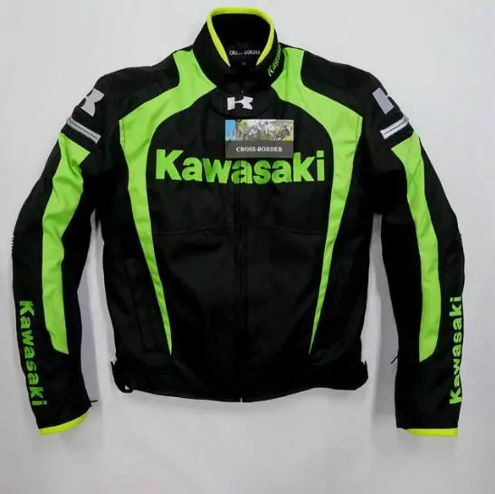 Новое прибытие Мужская куртка Kawasaki зимой Автогонки одежда мотоцикл одежда теплый съемный flaxard liner 02