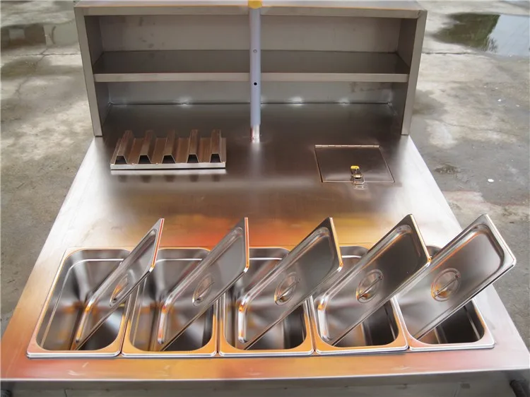 Дизайн трейлер еды Подгонянный хот-дог киоск еды мини Мобильная тележка еды для продажи