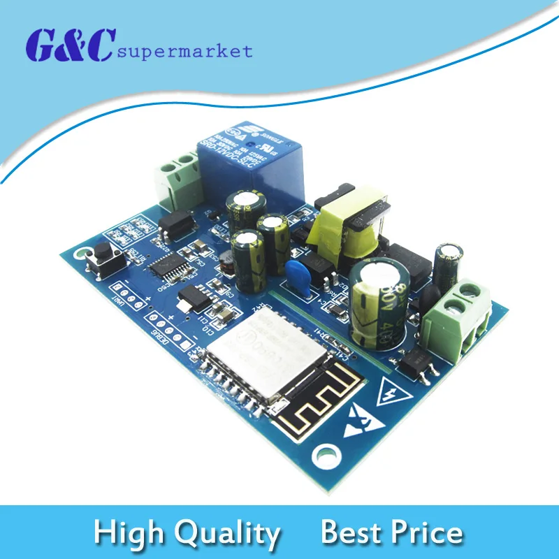 

ESP8266 Wifi Relay Modul Smart Switch Module For Smart Home 220V High Quality