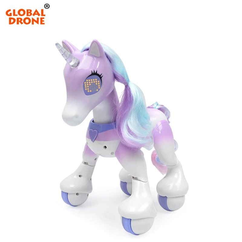 

Global Drone Toys for Girls Remote Control Unicorn Touch Sensing Dance Music Robot Toy Interactive Toy for Children VS JJRC R2