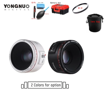 

YONGNUO YN50mm Lens YN50mm F1.8 II Large Aperture Auto Focus Lens for Canon Bokeh Effect Lens for Canon EOS 70D 5D2 5D3 600D