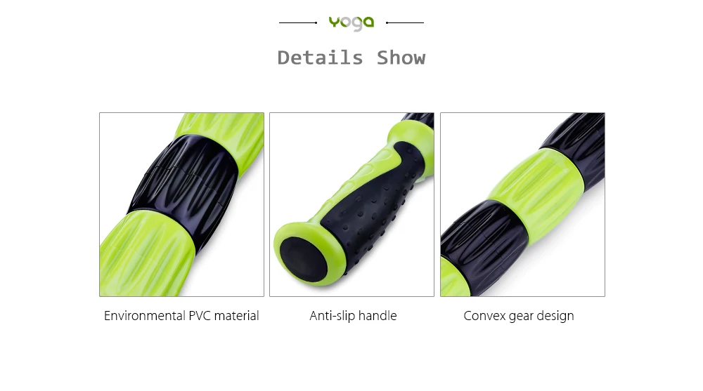 Outlife Portable Therapy Fitness Massager Muscle Full Body Roller Pain Relief Stick