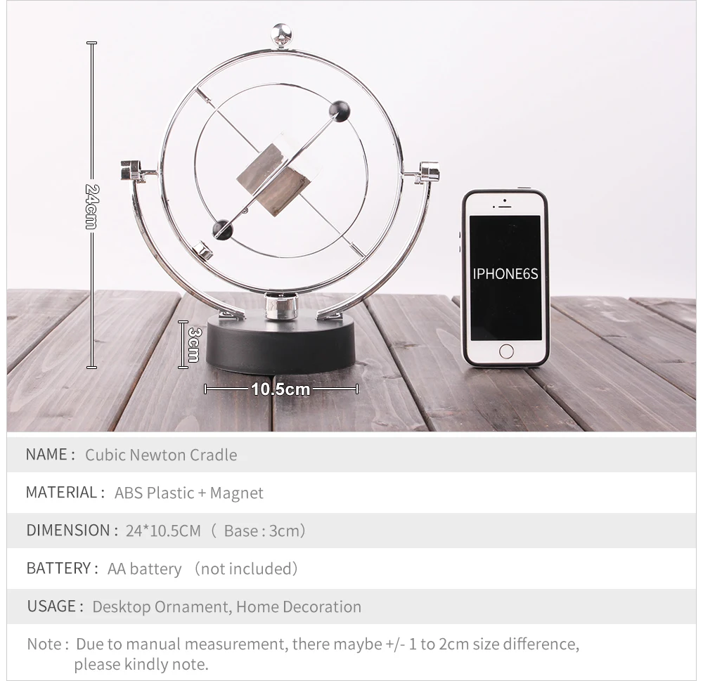 Баланс Ньютона Колыбель магнит электронный маятник пластиковый базовый держатель Ньютона настольная игрушка орнамент украшения дома NC-YHX