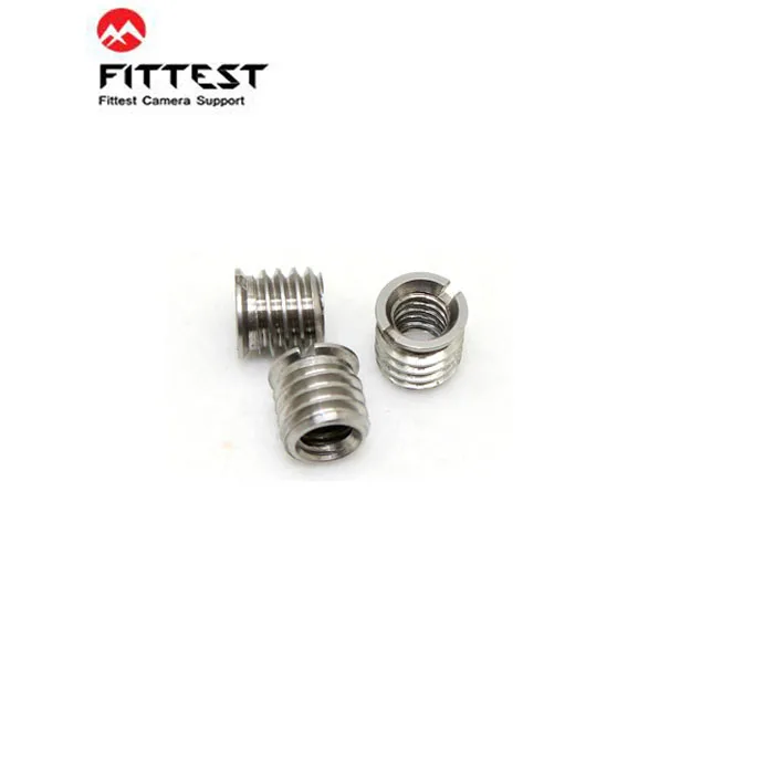 10pcs 1//4/" to 3//8/" Screw Convert Metal Adapter Connecting For Tripod Monopod