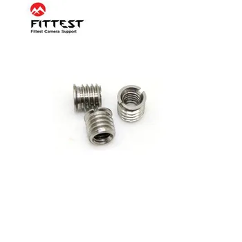 

10pcs/lot FITTEST UNC1/4" to UNC3/8" Convert Screw Adapter for Tripod Monopod Ballhead DSLR SLR Cameras Photography Accessories