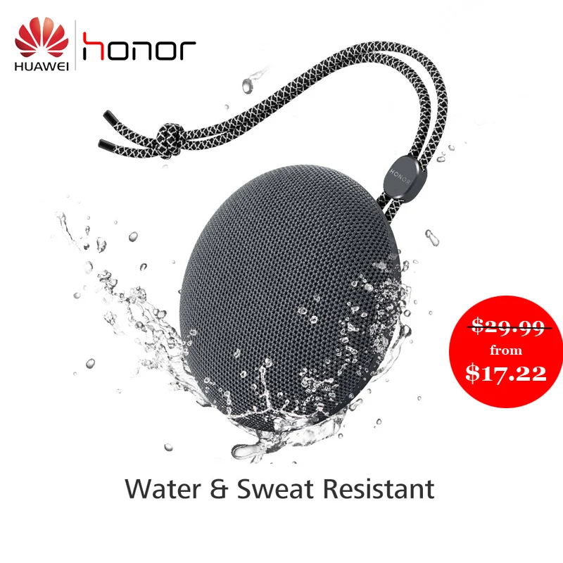 

Original Honor Sound Stone Egg Portable Bluetooth Speaker IPX5 Water&Sweat Resistant SoundStone AM51 Subwoofer Wireless Speakers