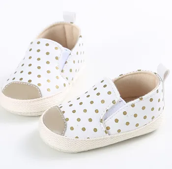 

Cute Baby Kids Boys Gilrs PU Leather Crib Shoes Soft Anti Slip Shoes Sneakers Girls Spring Autumn First Walkers 0-18 Months